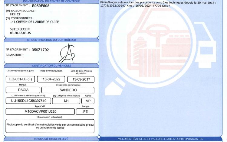 DACIA SANDERO 0,9 TCE 90CH STEPWAY NOIR EQ-051-LB