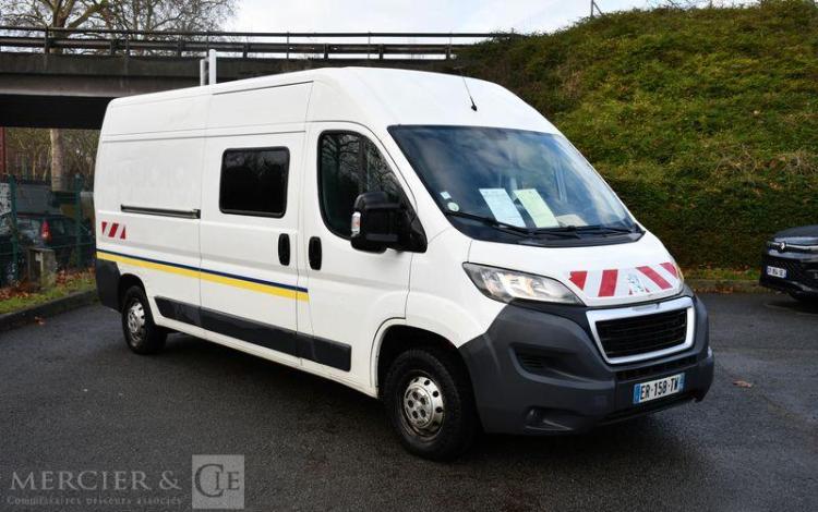 PEUGEOT BOXER 335 L3H2 DOUBLE CABINE 2.0 HDI 130ch BLANC ER-158-TW