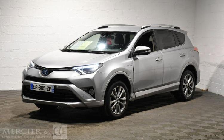 TOYOTA RAV 4 2.5 197H 155CH HYBRID FULL-HYBRID SILVER EDITION 4X2 CVT BVA GRIS ER-805-ZP