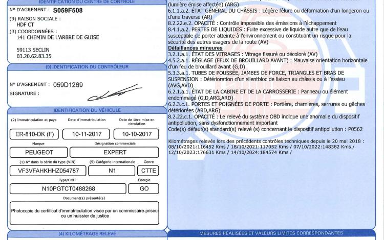 PEUGEOT EXPERT 2.0 BLUEHDI 120 L2 PREMIUM PACK BLEU ER-810-DK