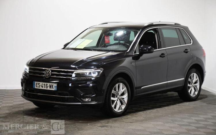 VOLKSWAGEN TIGUAN 2.0 TSI 180 BLUEMOTION CARAT 4MOTION DSG NOIR ES-416-WK