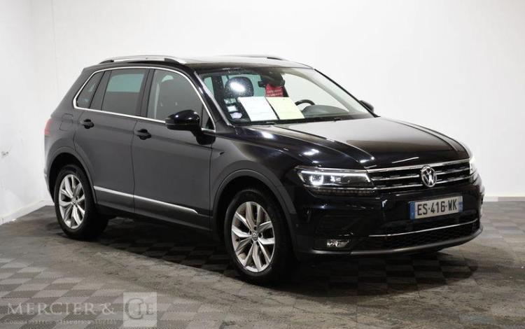 VOLKSWAGEN TIGUAN 2.0 TSI 180 BLUEMOTION CARAT 4MOTION DSG NOIR ES-416-WK