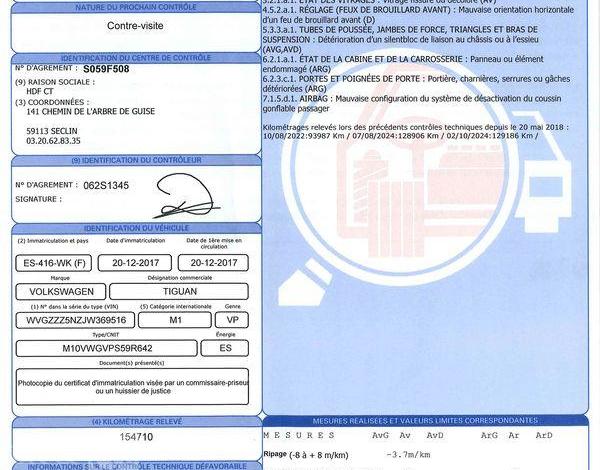 VOLKSWAGEN TIGUAN 2.0 TSI 180 BLUEMOTION CARAT 4MOTION DSG NOIR ES-416-WK