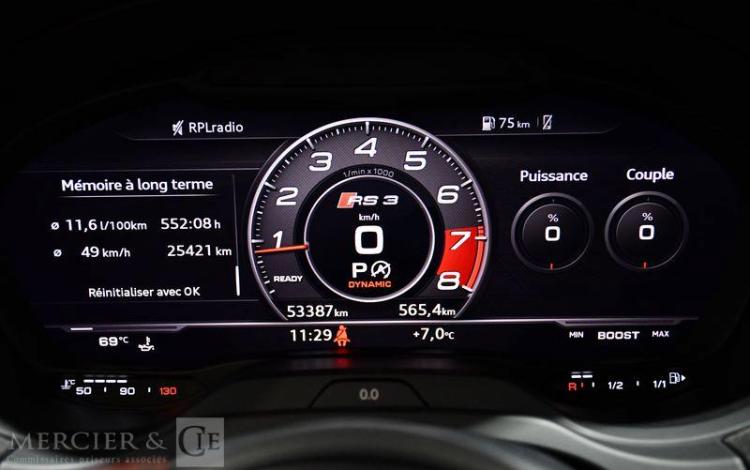 AUDI RS3 SPORTBACK 2.5 TFSI 400 QUATTRO S-TRONIC GRIS ES-594-JW