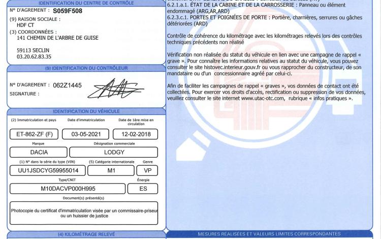 DACIA LODGY STEPWAY 1.2 TCE 115 GRIS ET-862-ZF