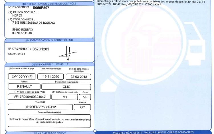 RENAULT CLIO IV ESTATE 1.5 DCI 90 ENERGY BUSINESS BLANC EV-105-YY