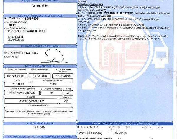 RENAULT CLIO IV ESTATE 1.5 DCI 90cv ENERGY BUSINESS BLANC EV-703-VB