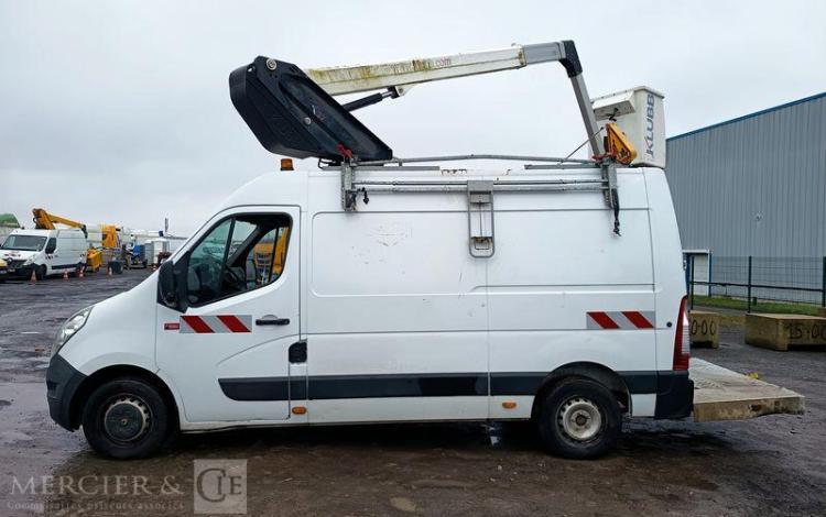 RENAULT MASTER 2,3 DCI 16V 130CV AVEC NACELLE KLUBB K32 – 10 M BLANC EX-302-BV