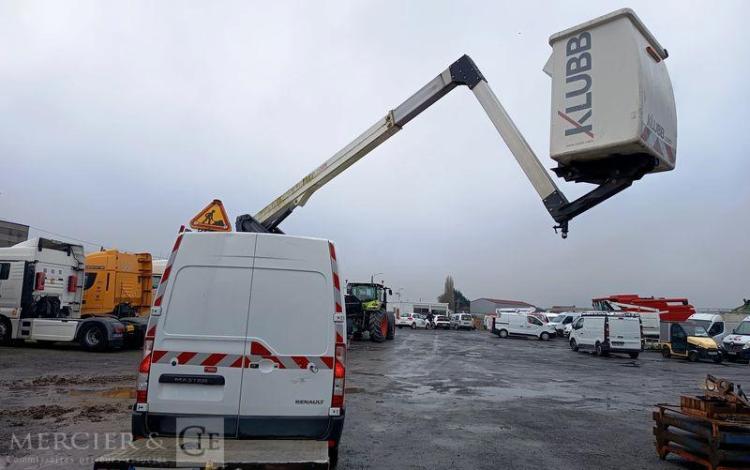 RENAULT MASTER 2,3 DCI 16V 130CV AVEC NACELLE KLUBB K32 – 10 M BLANC EX-302-BV