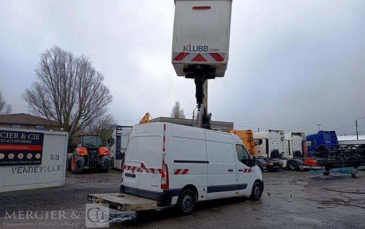 RENAULT MASTER 2,3 DCI 16V 130CV AVEC NACELLE KLUBB K32 – 10 M BLANC EX-302-BV