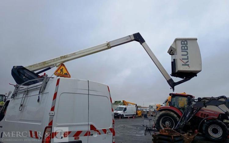 RENAULT MASTER 2,3 DCI 16V 130CV AVEC NACELLE KLUBB K32 – 10 M BLANC EX-302-BV