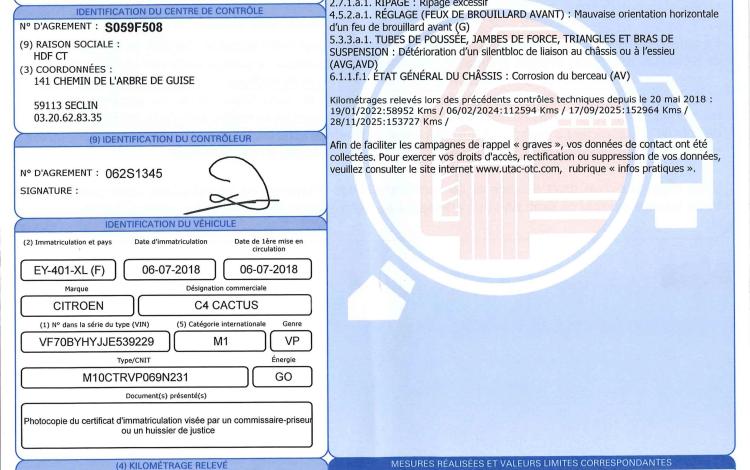 CITROEN C4 CACTUS 1.5 BLUEHDI 100 FEEL BUSINESS NOIR EY-401-XL