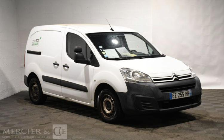 CITROEN BERLINGO TAILLE M CLUB BLUEHDI 100CH ETG6
 BLANC EZ-255-HH