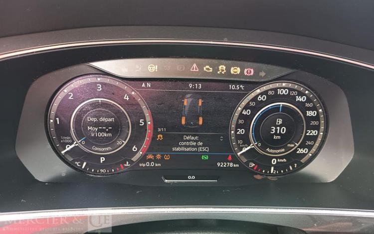VOLKSWAGEN TIGUAN Allspace 2.0 TDI 16V BMT DSG7 150 cv – DIESEL – 92278 KMS – ANNEE 2018 BLANC FA-540-BY