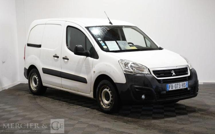 PEUGEOT PARTNER FOURGON 1.6 BLUEHDI 100 L1 M PREMIUM PACK BLANC FB-073-HS