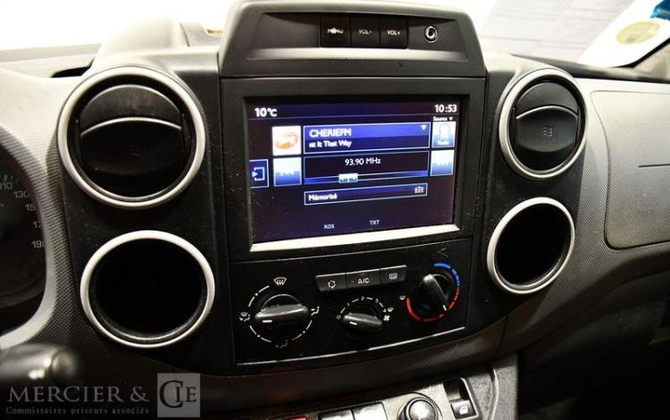 PEUGEOT PARTNER FOURGON 1.6 BLUEHDI 100 L1 M PREMIUM PACK BLANC FB-073-HS