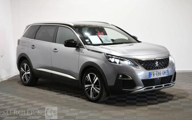 PEUGEOT 5008 GENERATION-II 2.0 BLUEHDI 180 GT LINE EAT GRIS FB-686-QM