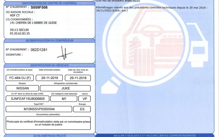 NISSAN JUKE 1.2 DIGT 115 N-CONNECTA 2WD NOIR FC-484-DJ