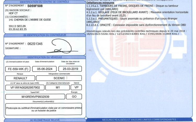 RENAULT SCENIC 1.7 BLUEDCI 120ch INTENS GRIS FE-559-WK