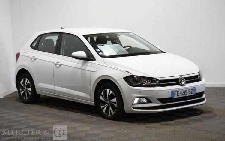 VOLKSWAGEN POLO 1.6 TDI 95ch CONFORT LINE BUSINESS BLANC FE-695-BZ