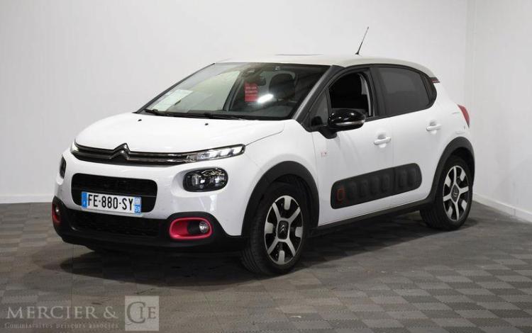 CITROEN C3 1.2 PURETECH 80CH ELLE BLANC FE-880-SY