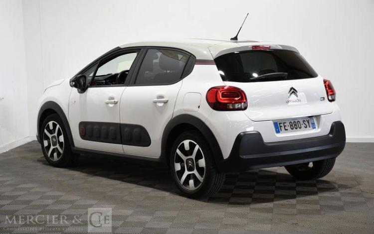 CITROEN C3 1.2 PURETECH 80CH ELLE BLANC FE-880-SY