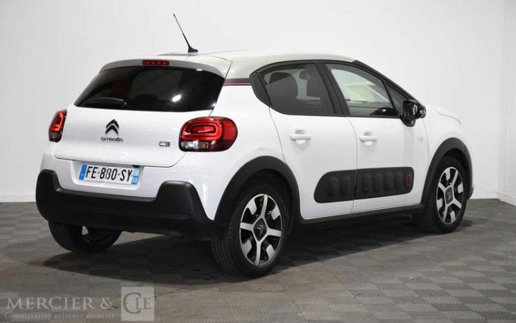 CITROEN C3 1.2 PURETECH 80CH ELLE BLANC FE-880-SY
