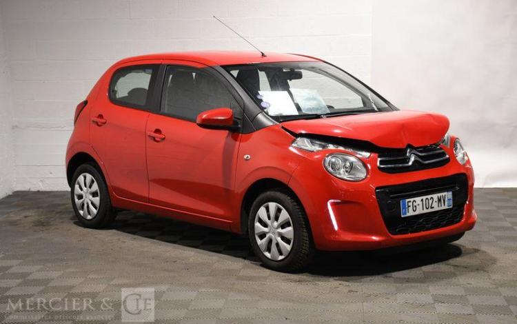 CITROEN C1 ROUGE FG-102-MV