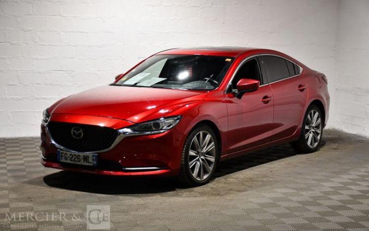 MAZDA 6 2,2 SKYACTIV-D 185 TAKUMI BVA ROUGE FG-226-ML