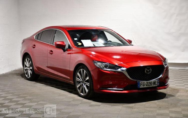 MAZDA 6 2,2 SKYACTIV-D 185 TAKUMI BVA ROUGE FG-226-ML