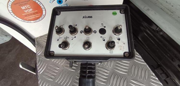 RENAULT TRAFIC 1,6 DCI 16V ENERGY DIESEL AVEC NACELLE KLUBB K21 – 9 M – 1201 HEURES BLANC FG-256-YR