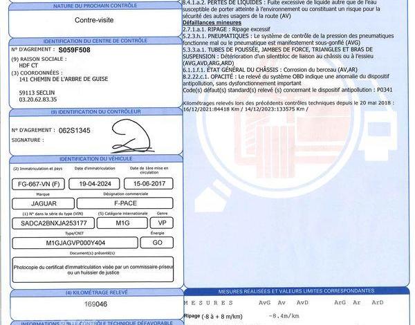 JAGUAR F-PACE 2,0 D 180 R-SPORT AWD BVA NOIR FG-667-VN