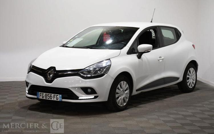 RENAULT CLIO IV SOCIETE 1.5 DCI 90ch AIR MEDIANAV BLANC FG-856-FG