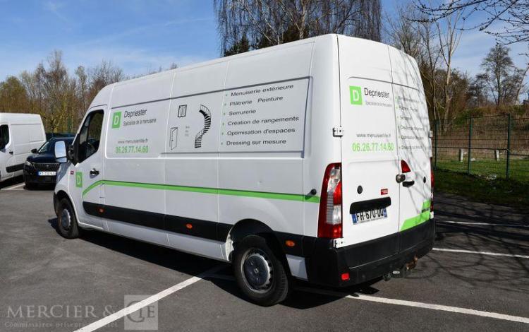 RENAULT MASTER FOURGON 2.3 DCI 170 35 L3H2 GRAND-CONFORT BVA BLANC FH-670-DQ