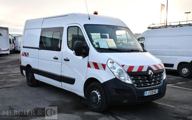 RENAULT MASTER CABINE APPROFONDIE 35 L2H2 2.3 DCI 110ch GRAND-CONFORT BLANC FJ-535-WC