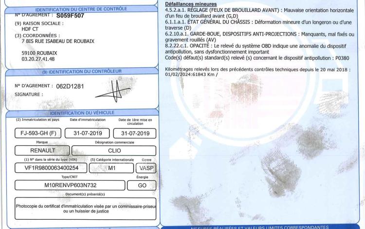 RENAULT CLIO IV SOCIETE 1.5 DCI 75ch ENERGY BUSINESS BLANC FJ-593-GH