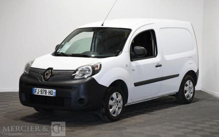 RENAULT KANGOO ELECTRIC 60ch 33KWH ACHAT-INTEGRAL GRAND-CONFORT BLANC FJ-978-HQ