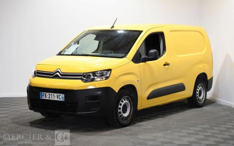 CITROEN BERLINGO FOURGON 1.5 BLUEHDI 100 XL L2 JAUNE FK-211-VC