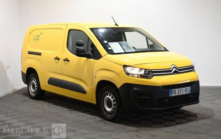 CITROEN BERLINGO FOURGON 1.5 BLUEHDI 100 XL L2 JAUNE FK-211-VC