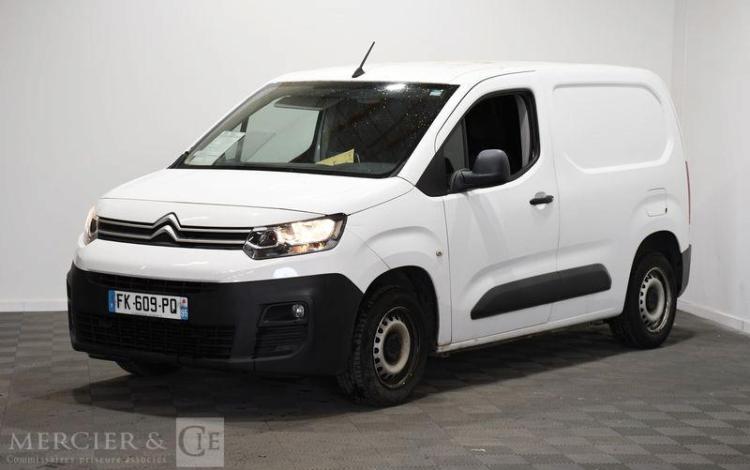 CITROEN BERLINGO 1.6 BLUEHDI 75ch 650KG M L1 CLUB BLANC FK-609-PQ