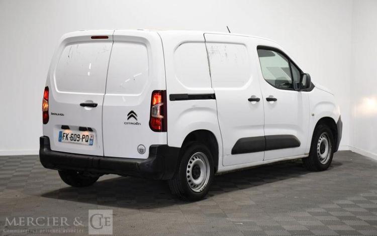 CITROEN BERLINGO 1.6 BLUEHDI 75ch 650KG M L1 CLUB BLANC FK-609-PQ