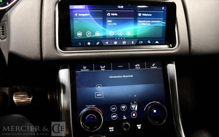 LAND ROVER RANGE ROVER SPORT 3.0 SDV6 305CH AUTOBIOGRAPHY 4WD BVA NOIR FM-852-QG