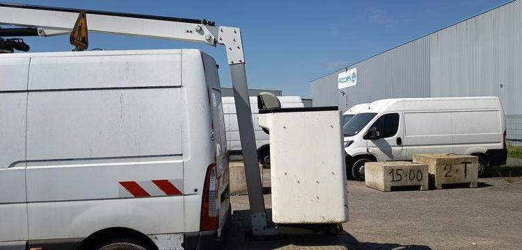 RENAULT MASTER AVEC NACELLE VERSALIFT ETL32-125 12A14M – DIESEL – ANNEE 2020 BLANC FQ-929-VW
