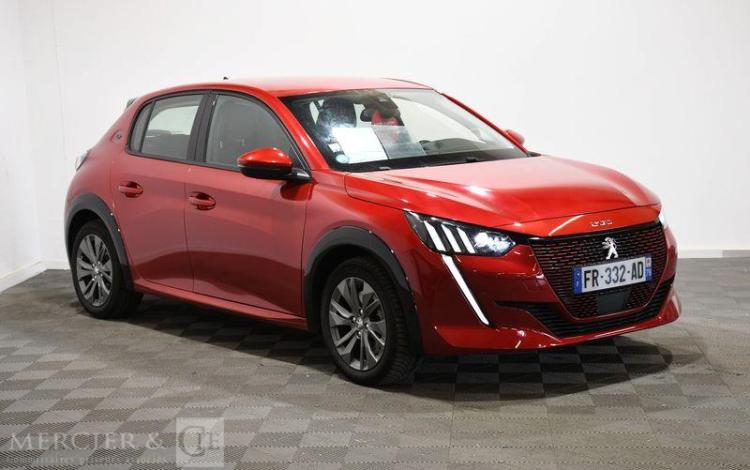 PEUGEOT e-208 135ch 50KWH ALLURE ROUGE FR-332-AD