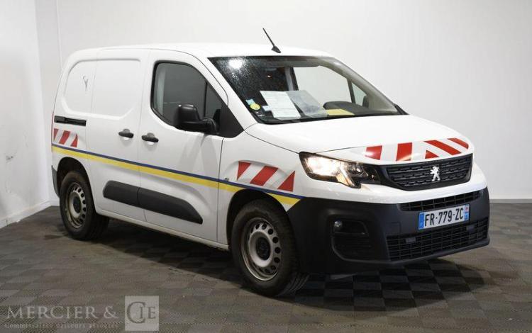 PEUGEOT PARTNER FOURGON 1.5 BLUEHDI 100 1000KG L1 M GRIP BLANC FR-779-ZC