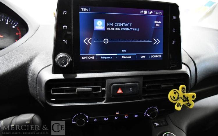 PEUGEOT PARTNER FOURGON 1.5 BLUEHDI 100 1000KG L1 M GRIP BLANC FR-779-ZC