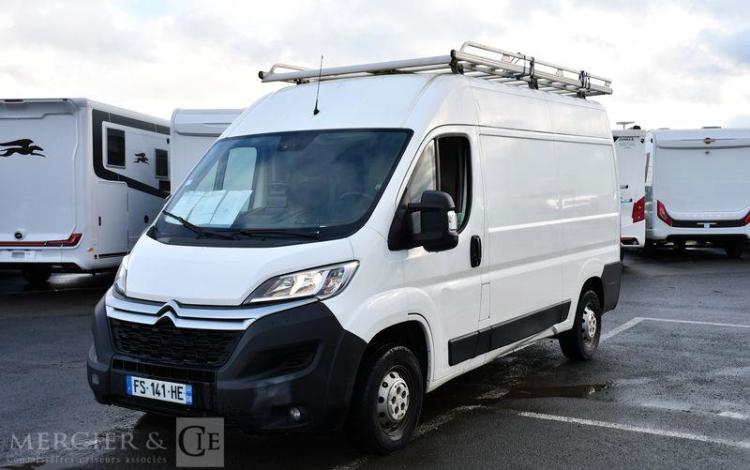 CITROEN JUMPER 2.2 BLUEHDI 140ch 33 L2H2 DRIVER – DIESEL – 151078 KMS – ANNEE 2020 BLANC FS-141-HE