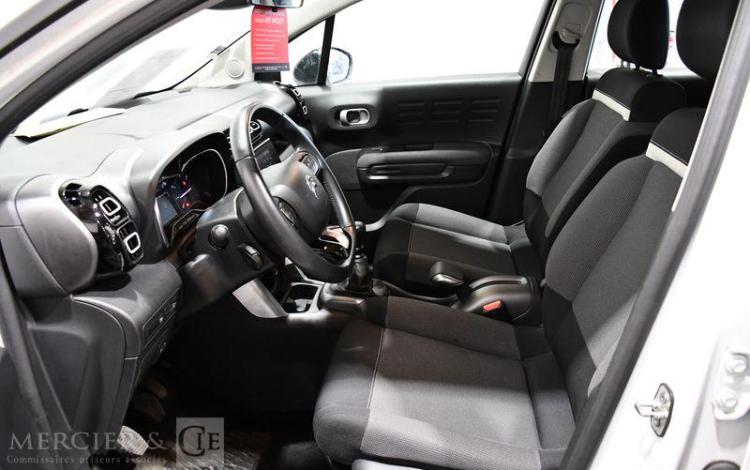 CITROEN C3 AIRCROSS 1.5 BLUEHDI 100ch FEEL BUSINESS vente à pro uniquement:immo police BLANC FS-185-FF