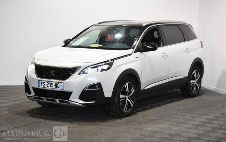 PEUGEOT 5008 1.2 PURETECH 130CH GT LINE EAT BLANC FS-219-WG