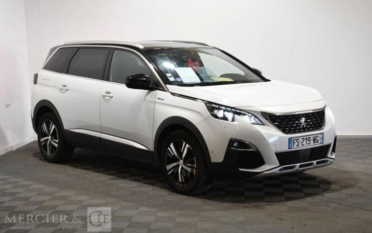 PEUGEOT 5008 1.2 PURETECH 130CH GT LINE EAT BLANC FS-219-WG